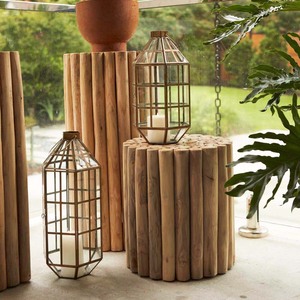 Lanterne à bougie décorative en laiton pour la maison hôtels et restaurants décor nouveauté bougie moderne lanterne t-light - Product Image 3