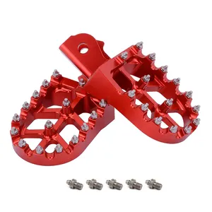 CNC YHMOTO yedek parça motosiklet kir bisiklet alüminyum motocross Footpeg ayak Peg Honda CRF150F 03-09 CRF230F 12-17