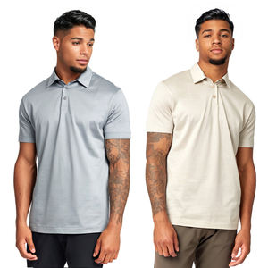 Ropa de calle al por mayor algodón mercerizado sólido deporte Polo deporte gimnasio <span class=keywords><strong>polos</strong></span> para hombre - Product Image 1