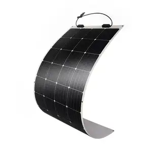 ETFE 100W ETFE 120W 200W Monocrystalline Camping Power Station Solar Charger Flexible Folding Solar Panel Portable