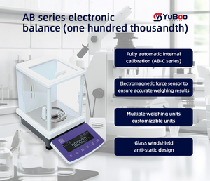 Balanza de Laboratorio Digital de Alta Precisión (0.01mg) con Pantalla OLED, Conectividad y Calibración Automática Externa, Venta al Por Mayor de Fábrica - Product Image 4