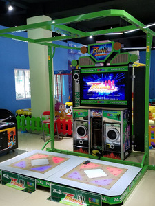 Máquina de Baile Arcade HD de 55 Pulgadas para Dos Jugadores, Operada con Monedas, con Sensor de Movimiento, Juego Dance Revolution, Estructura Metálica para Centros Comerciales - Product Image 6