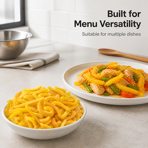 Tiras de Pimiento Amarillo Congelado, Rodajas de Pimiento Dulce Amarillo para Servicios de Alimentación, <span class=keywords><strong>Pizza</strong></span>, Pasta, Ensaladas, Salsas e Ingredientes para Comidas Preparadas - Product Image 5