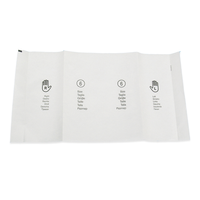 Vente en gros d'emballages de pochettes en papier enduit médical, stérilisation thermoscellée, manipulation de surfaces par impression flexographique certifiée CE ISO