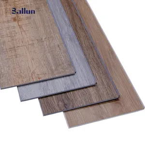 2022 SPC flooring for home piso flotante waterproof vinyl 2-8mm wood Zhejiang pvc luxury vinyl tile bathroom flooring in Yiwu