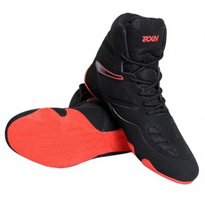Chaussures de lutte confortables pour hommes et femmes avec semelle intérieure en caoutchouc respirant, adaptées à l'été et à l'hiver, en maille, nouveau design facile - Product Image 1