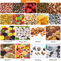 Máquina de Empaquetado Automática Multifunción para Bolsas Preformadas, para Carne Seca, Snacks, Cacahuetes, Semillas, Bolsas con Cierre, Doypack
