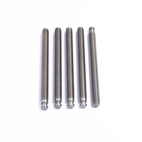 Stainless Steel Screw on Custom Lockets Non Standard Threaded Rod for Jewelry Making OEM ODM Custom Drawing Made to Order Stud