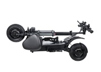 Trottinette électrique à deux roues 52V 3000W 11 pouces, robuste, pliable, suspension intégrale, étanche, tout-terrain, double moteur sans balais