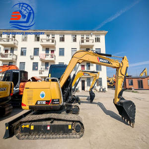 Excavadora de cadenas Sany Sy75c usada y duradera en venta, precio popular, excavadora de cadenas Sany Sy75c usada a bajo precio - Product Image 1