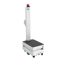 Robot de livraison d'usine AMR Giraffe Pro pour la logistique industrielle, déplace des charges de 100 kg grâce à une navigation autonome et une fusion de capteurs