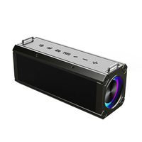 Haut-parleurs Bluetooth de haute qualité RGB Lights Portable sans fil HD Sound Deep Bass Stereo Outdoor Travel Custom Logo Speakers