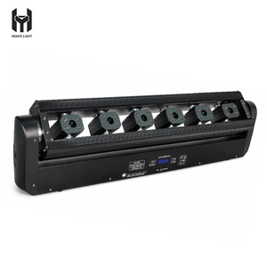 ไฟเลเซอร์แบบเคลื่อนที่ 6 จุด ดอทเมทริกซ์ IP20 ควบคุมด้วย DMX512 กำลัง 6*500mW สำหรับงานแสดงแสงสีบนเวที เหมาะสำหรับคลับ ปาร์ตี้ ดิสโก้ คอนเสิร์ต - Product Image 1