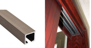 <span class=keywords><strong>Porte</strong></span> coulissante <span class=keywords><strong>en</strong></span> <span class=keywords><strong>bois</strong></span> blanc laqué pour projets hôteliers, avec cadre massif et finition placage, idéale pour la décoration d'appartements - Product Image 3