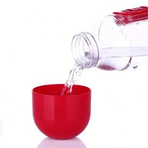 Botella de Agua Portátil Multifuncional de Plástico con Compartimento para Pastillas, Color Personalizado, Venta Caliente 2024 - Product Image 4