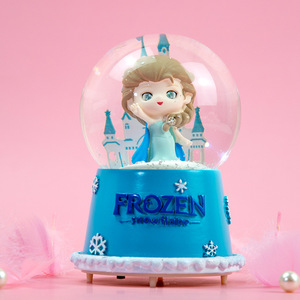 Globos de Nieve con Unicornio Arcoíris del Universo de 9*9*12 cm con Música en Caja de Cristal Romántica, Regalo de San Valentín para Niña - Product Image 5
