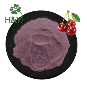 Polvere di Succo di Ciliegia Pura al 99% Certificata Halal OEM Polvere di Frutta di Ciliegia - Product Image 2