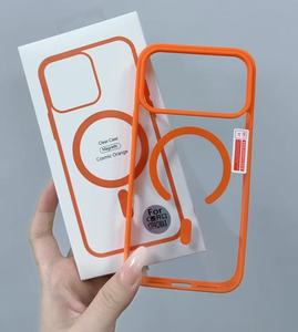 Custodia Lussuosa Magnetica in Acrilico Colorato con Ricarica Wireless per iPhone 17 16 15 14 13 12 Mini 11 Pro Max XS X XR 7 8 Plus - Product Image 6