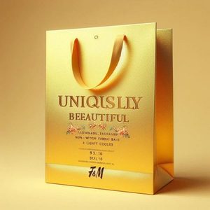 Luxury Flower-Patterned Gift Bags for Clothing Premium Souvenir Shopping Paper Bags High-End <b>Handbags</b> Wholesale Packaging - Product Image 3