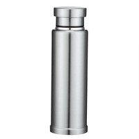 Bouteille d'eau noire isolée en acier inoxydable, Spray noir, Durable, ml