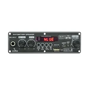 3.7V 10W 20W Microphone Xe Đẩy Âm Thanh Điện <span class=keywords><strong>MP3</strong></span> Máy Nghe Nhạc Kéo Rod Loa Bluetooth Mô-đun Khuếch Đại - Product Image 1