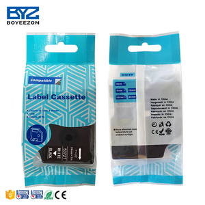 Boyeezon Label Factory 24mm X 7m Blanco sobre negro 53721 Cinta de etiquetas <span class=keywords><strong>Dymo</strong></span> D1 compatible para LabelManager 350/420P/<span class=keywords><strong>450</strong></span>/450D/500TS - Product Image 3