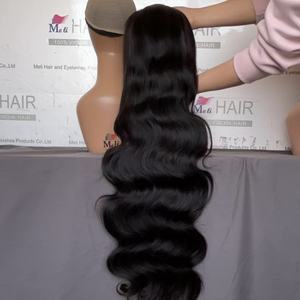 Perruque frontale en dentelle de cheveux humains HD 13x6, ondulations profondes, 30 pouces, en promotion, lisses, ondulées, bouclées effet mouillé - Product Image 5