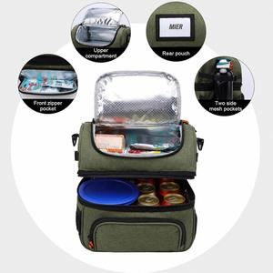 Bolsa Térmica Personalizada 2024 con Logotipo, Doble Compartimento, Aislada, a Prueba de Fugas, con Correa para el Hombro, para Hombres y Mujeres, para Vino o Bebidas Frías - Product Image 5
