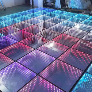 จัดส่งอย่างรวดเร็ว DHL ฟลอร์เต้นรำวิดีโอสุดเซ็กซี่เต็มรูปแบบพร้อมโคมไฟเติมไฟสีดำและสีขาวแบบมือฟลอร์เต้นรำ - Product Image 1