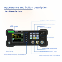 East Tester ET3320C Dual-Channel Function Generator High Precision Frequency Counter / Arbitrary Waveform Signal Generator