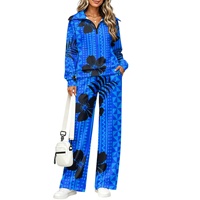 Ensembles décontractés 2 pièces pour femmes, automne, sweat-shirt à col et demi-zip, pantalon large, grandes tailles, ensembles décontractés 2 pièces pour femmes, automne, printemps