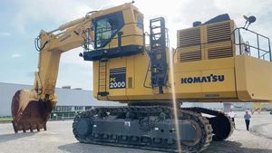 Excavadora KOMATSU PC2000 Duradera y de Alta Calidad con Excelente Rendimiento y en Excelentes Condiciones para la Venta - Product Image 5
