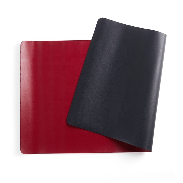 In Stock Waterproof 80*40 cm Large Desk Pad Non-Slip Office Computer Pu Leather Desk Mat