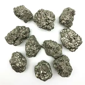 Großhandel natürliche Kristall mineralproben Rauer Pyrit-Roh stein für die Gesundheit dekorieren