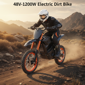 Bicicleta Eléctrica <span class=keywords><strong>de</strong></span> Montaña Todoterreno con Motor Central <span class=keywords><strong>de</strong></span> 48V20Ah 1200W, Amortiguador Ajustable, Frenos Hidráulicos, Bicicleta Eléctrica Todoterreno para Adultos - Product Image 1