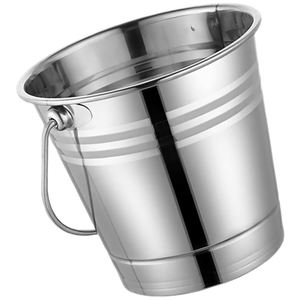 Cubo de metal para bebidas, con asa, para refrescos, champán, vino, soda, hielo, ideal para bares de mimosas - Product Image 3