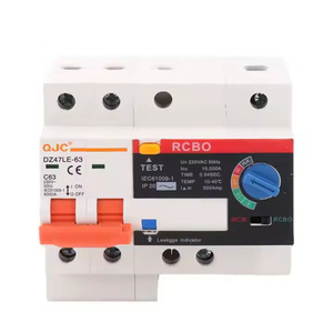 Disjoncteur différentiel 2P MCB RCBO pour exportation transfrontalière 10A 20A 3A 40A 50A 63A - Product Image 1