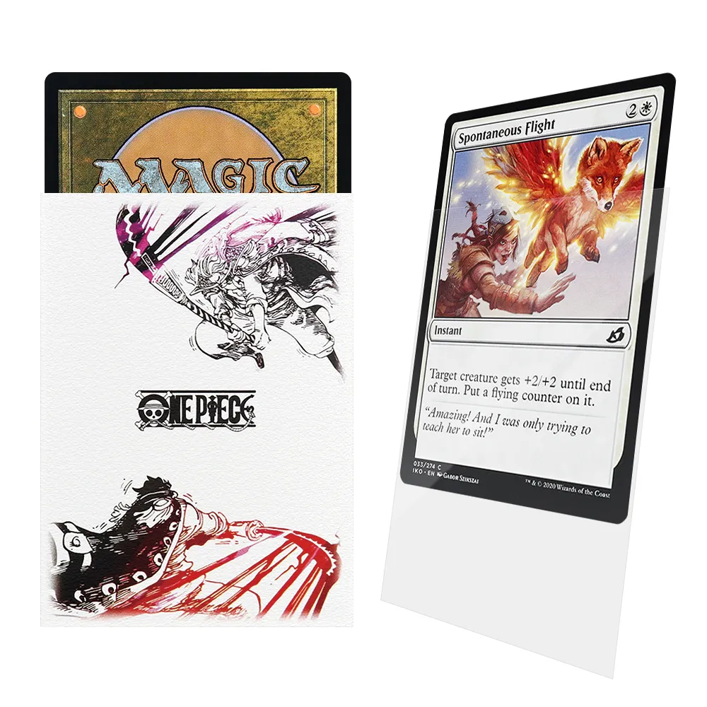 Custom porta carte magiche Custom custodie protettive per la collezione di carte collezionabili, Custom Magic Card manicotti