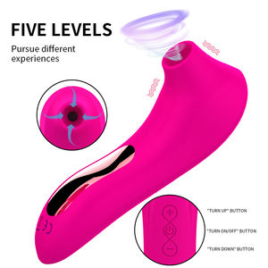Penjualan Terbaik 2025 Vibrator 2 in 1 erotika baru mainan seksi 10 pola mengisap Vibrator untuk wanita - Product Image 5