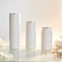 Flacon pompe airless blanc Twist Top 15ml 30ml 50ml, flacon pompe airless anti-âge personnalisé, flacon airless Twist de luxe de bonne qualité