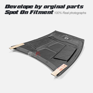 Nouveau capot ventilé en fibre de carbone pour Hyundai Sonata DN8 8e génération (version pré-lifting) – Fixation par boulons - Product Image 3