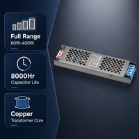 Condensateur d'alimentation 180-240V, transformateur à noyau en cuivre, circuit imprimé double face, driver LED pour éclairage linéaire commercial CE RoHS