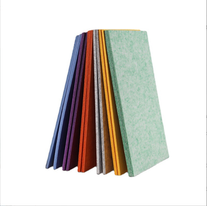 Hot bán cháy Polyester Acoustic tấm Tường trường học và gia đình Tường Cảm thấy tấm cách âm nhà máy sản xuất trực tiếp - Product Image 2