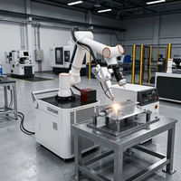 Système de robot de soudage laser collaboratif intelligent, bras à 6 axes, aucune programmation requise, 350A/500A, protection IP66, garantie de 2 ans