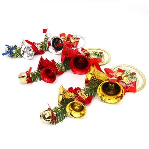 Campana de Navidad Adornos colgantes Vacaciones Jingle Bells Puerta Colgador de pared <span class=keywords><strong>Chimenea</strong></span> Decoración Plástico - Product Image 4