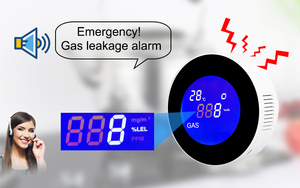 IOT Tuya App WiFi Smart Gas Detector Multi-gas Sensor for Home Industrial Use Natural Leak <b>Alarm</b> RSH_wifi-GS06 Gas Detection Sen - Product Image 4