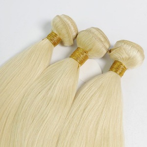 # Paquetes de Cabello Humano Virgen Remy Indio 613 Liso y Ondulado con Doble Trama a Máquina para Tejer Cabello para Mujeres, Stock de Henan, China - Product Image 5