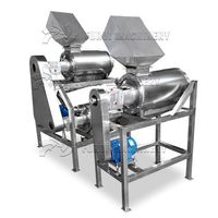 Tomaat Plakken Verwerking Machine/Mango Fruit Dunschiller Zaad Verwijderen Pulping Machine