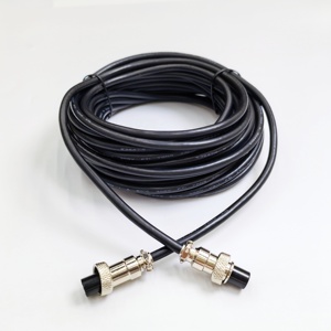 Kabel Konektor Tahan Air GX12 3Pin GX16 GX20 GX30 3/4/5/6/7/8Pin Kustom, Rakitan Kabel Pria ke Wanita untuk Komunikasi Kecepatan Tinggi - Product Image 1