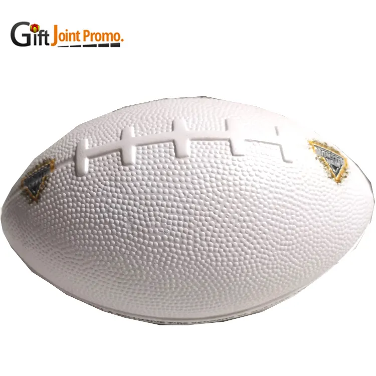 Promotion Custom LOGO Fußball Form Stress Ball American Football Anti Stress Reliever Fußbälle